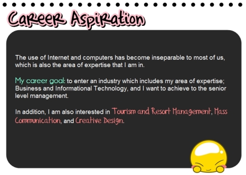 aspirations examples