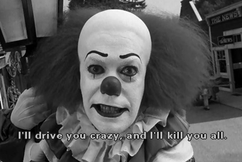 Scary Clown Quotes.