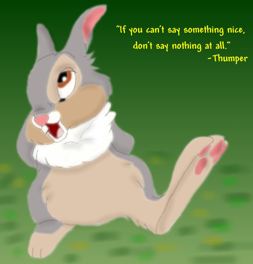 Bambi Quotes Thumper.