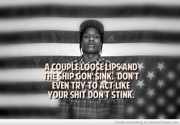 Asap Rocky Quotes Funny Quotesgram