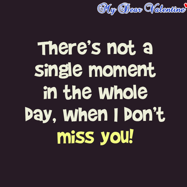 Miss you sayings for him