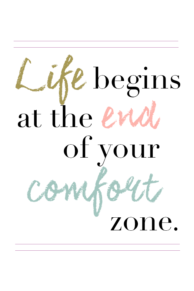 Comfort Zone Motivational Quotes Wallpaper