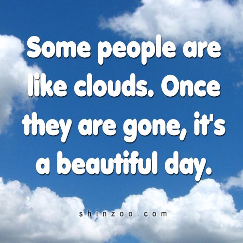 Inspirational Quotes About Clouds. QuotesGram