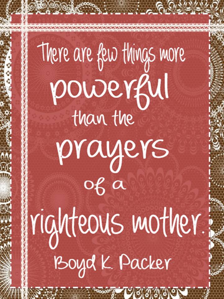 Prayer Mother Quotes. QuotesGram