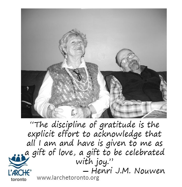 Gratitude Quotes From Henri Nouwen. QuotesGram