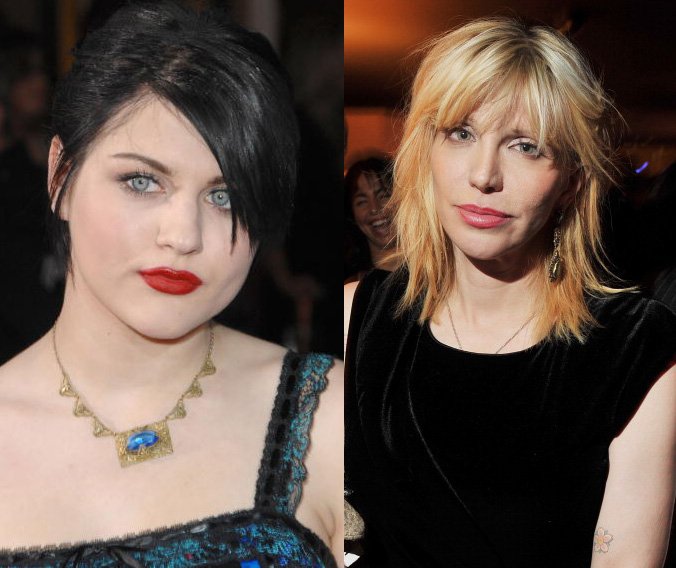 courtney love and frances bean cobain courtney love and frances bean cobain