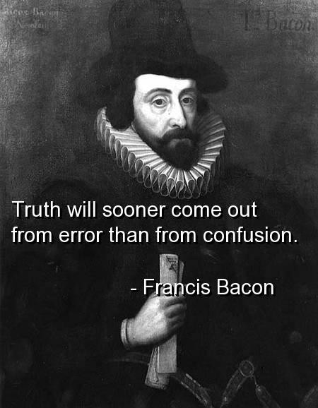 sir francis bacon of truth