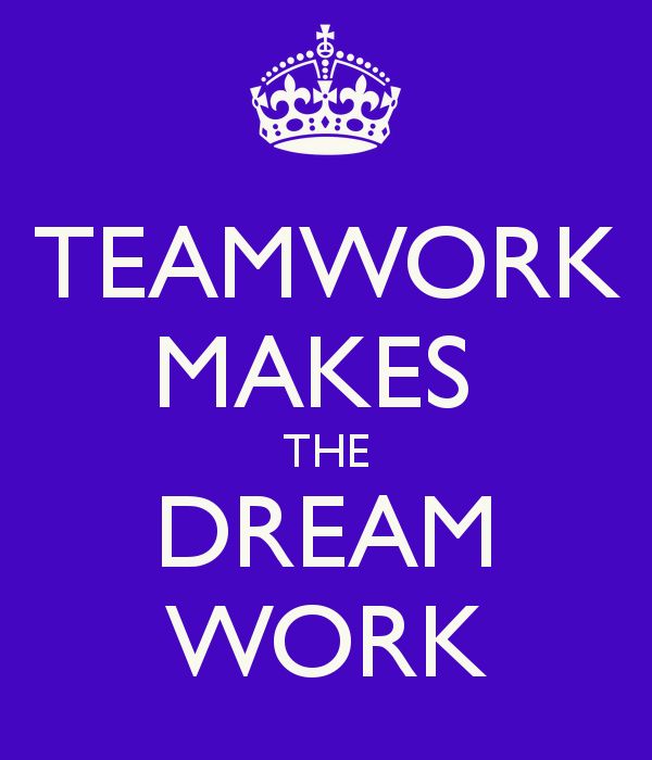 Teamwork Dreamwork Quotes. QuotesGram
