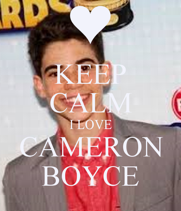 keep calm and love cameron cameron
