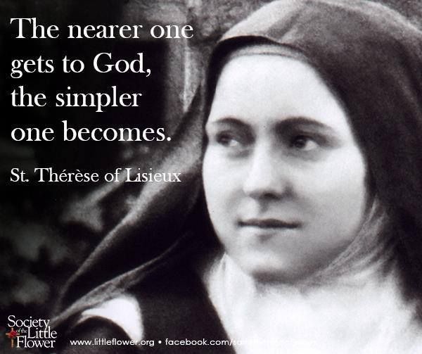 St Therese Of Lisieux Quotes. QuotesGram