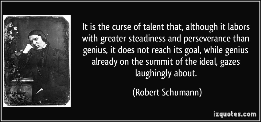 Robert Schumann Quote about Expression