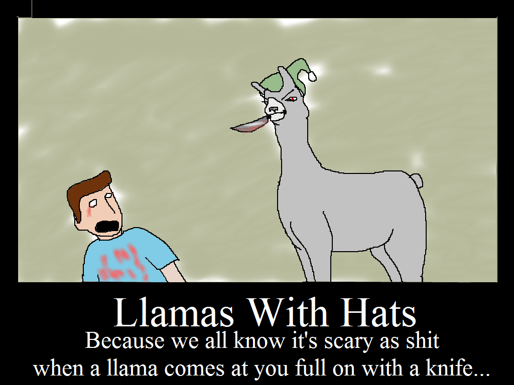 The llama carl Llamas with