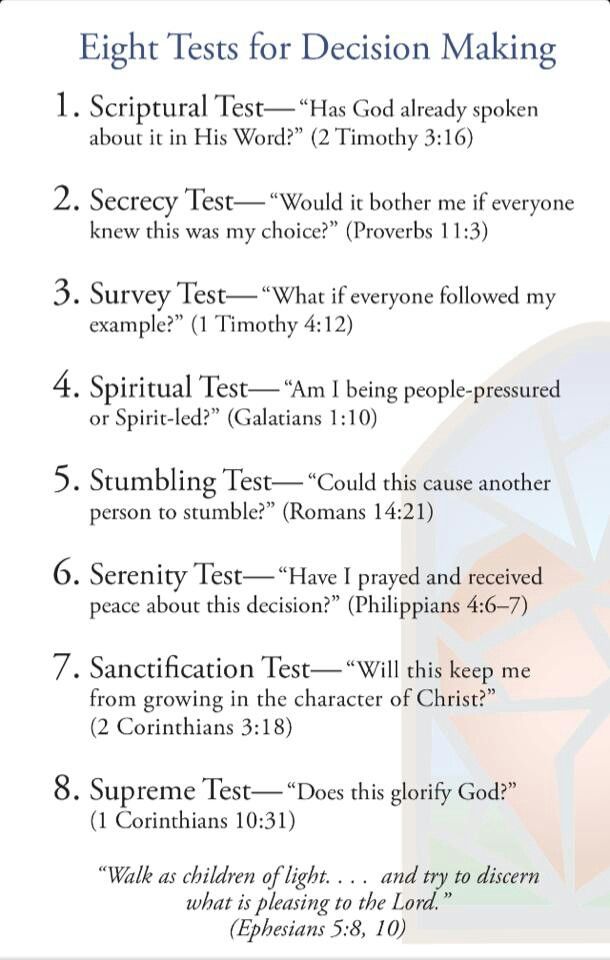 spirit of discernment