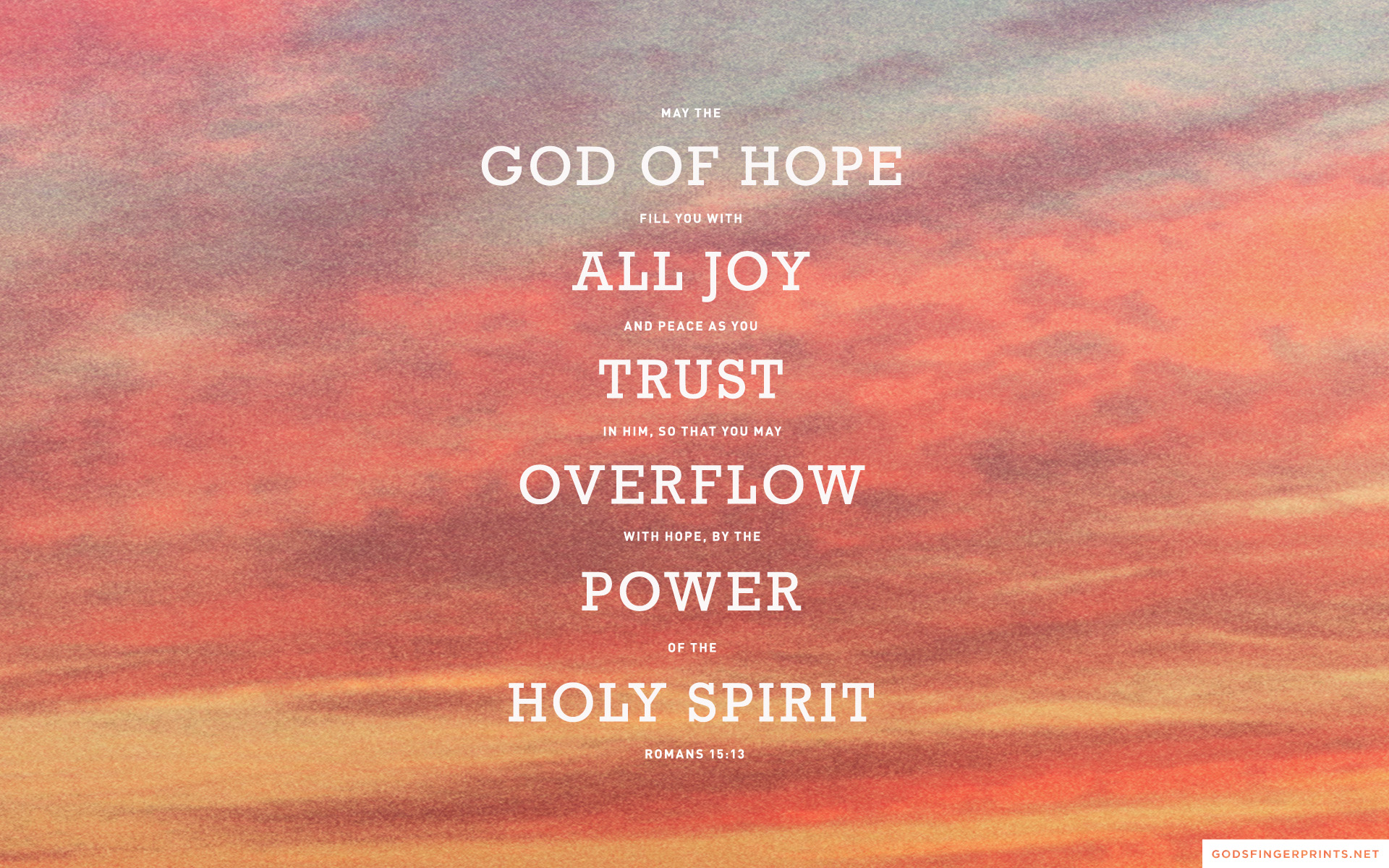 Hope god. Hope filled.