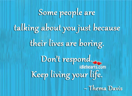 Quotes About People Talking About You. QuotesGram