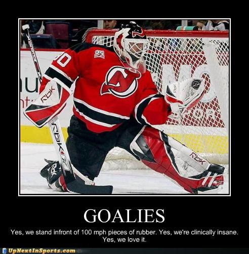 Funny Hockey Goalie Quotes. QuotesGram