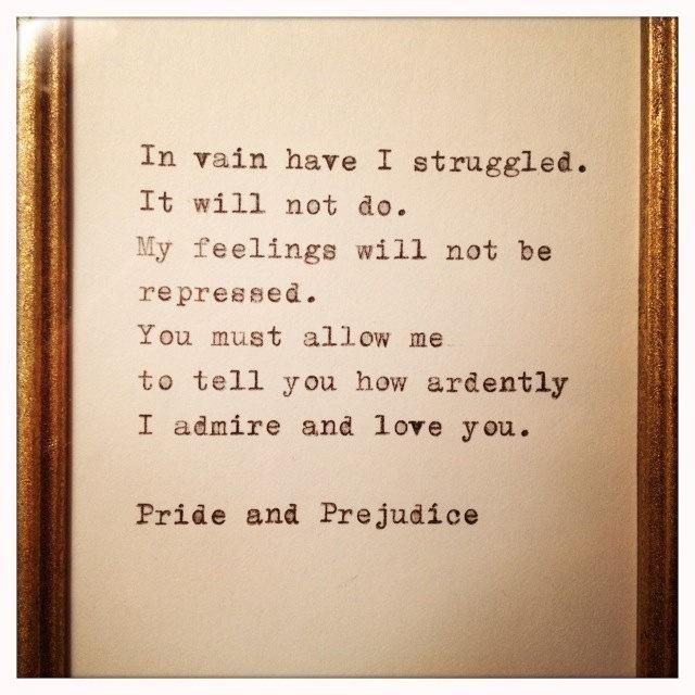 Love  Pride And Prejudice Quotes  QuotesGram