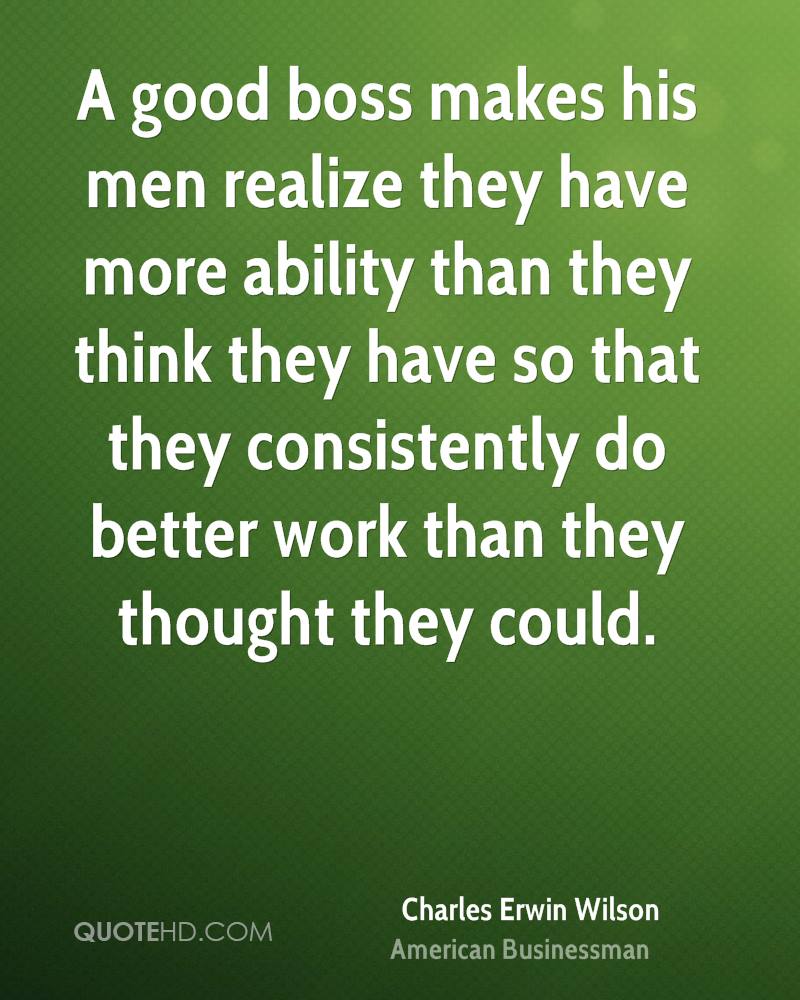 Famous Quotes About Bosses