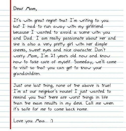 Nice Things To Write In A Letter