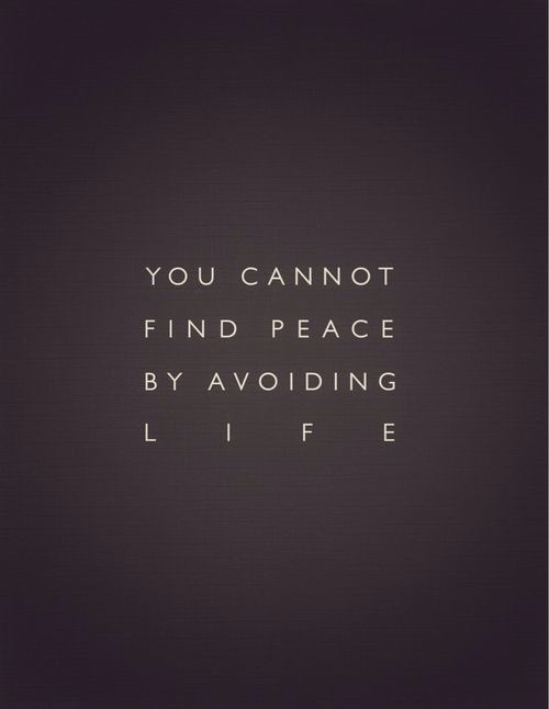 Peaceful Life Quotes About Life. QuotesGram