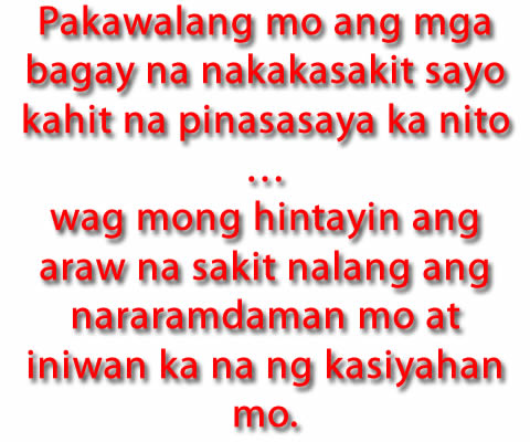 Famous Love Quotes Tagalog Version. QuotesGram