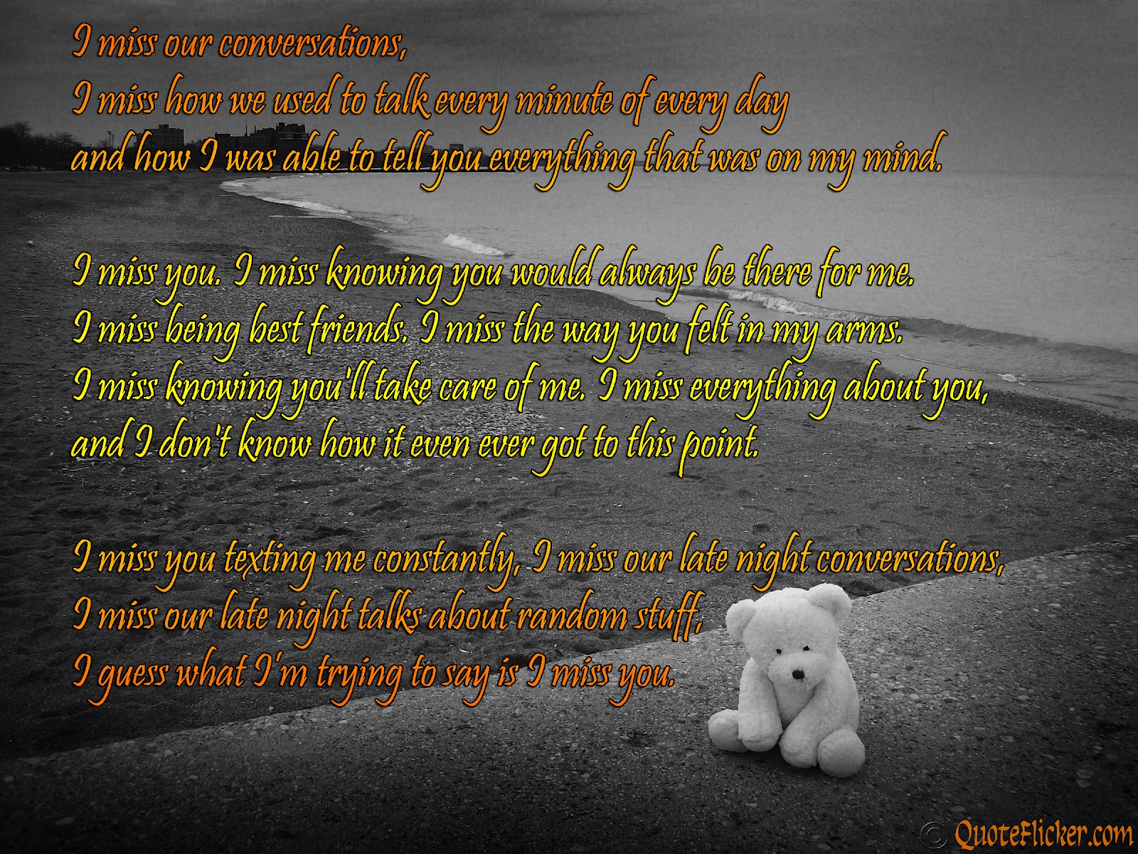 I Miss Our Talks Quotes. QuotesGram
