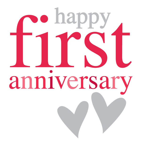 First Wedding Anniversary Quotes Happy. QuotesGram