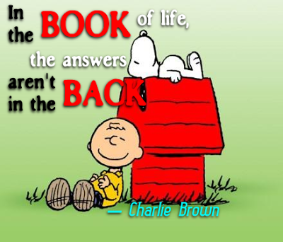 It’s not the time you put in, it’s what you put in the time - Charlie Brown