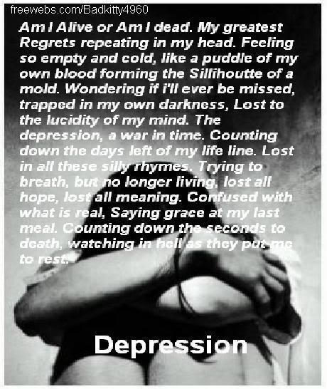 Depression Quotes And Poems. QuotesGram