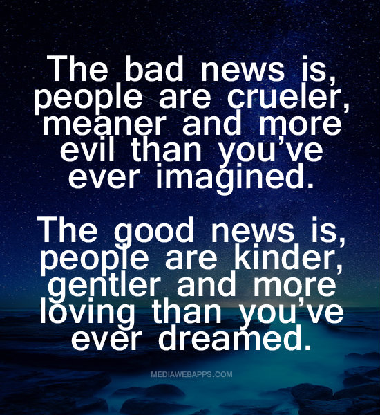 Bad People Quotes And Sayings. QuotesGram