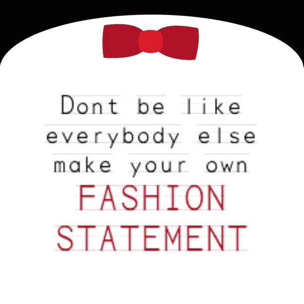 Fashion Statement Quotes. QuotesGram