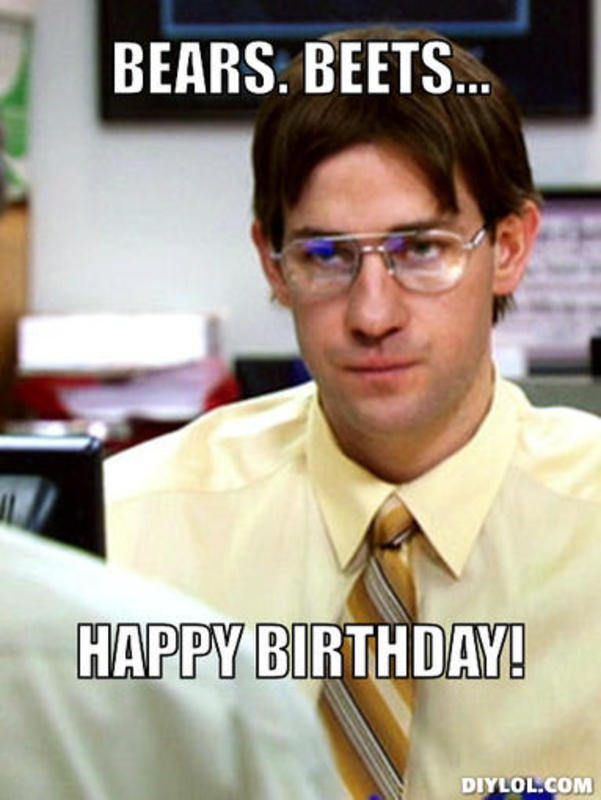 Dwight Schrute It Is Your Birthday