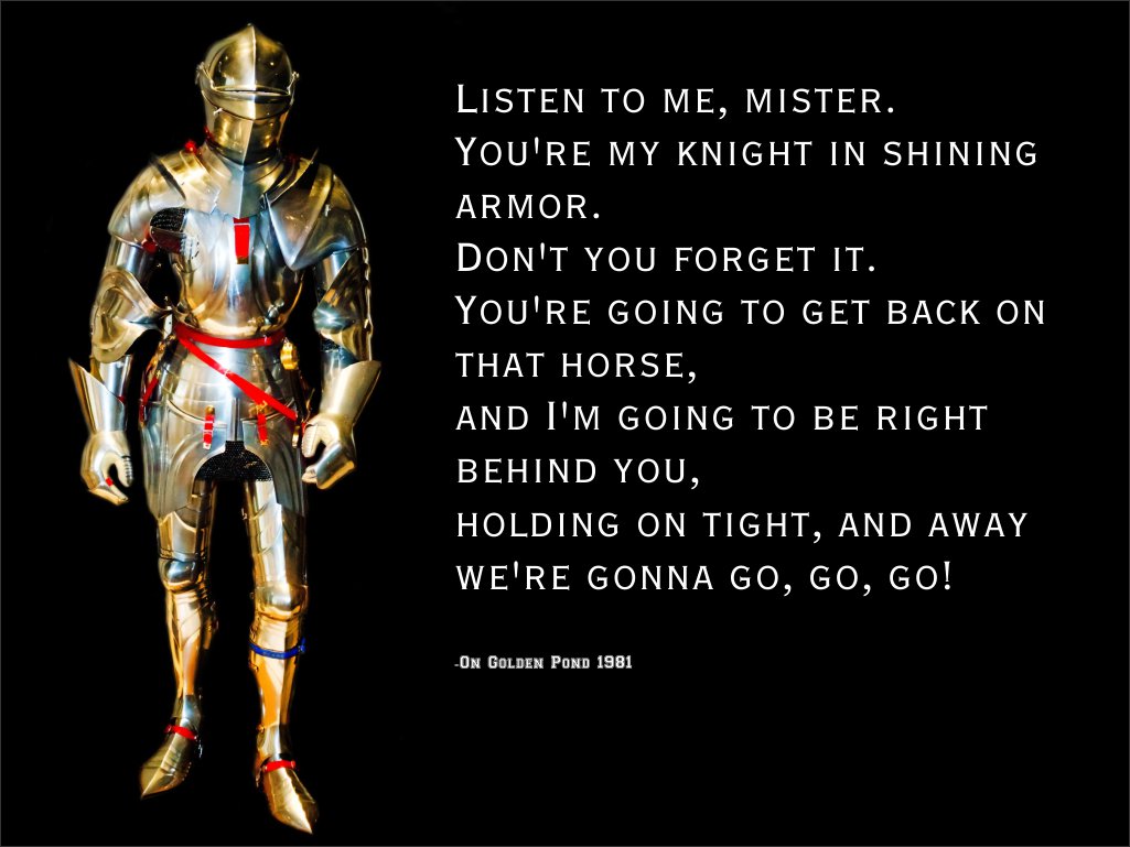 Knight In Shining Armour Quotes.
