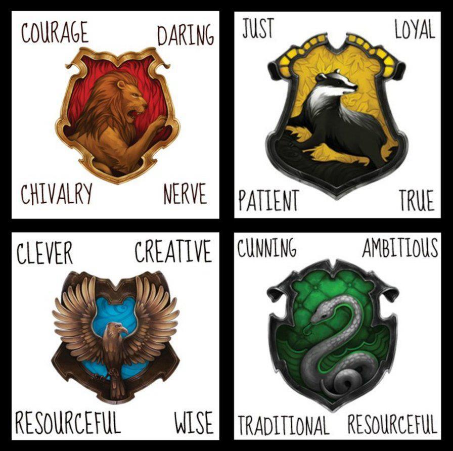 harry potter houses traits harry potter houses traits