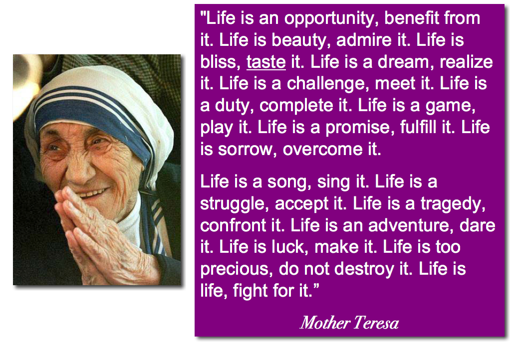 Mother Teresa Quotes On Serving Others. QuotesGram