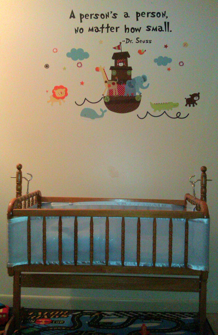 noah's ark baby room decor