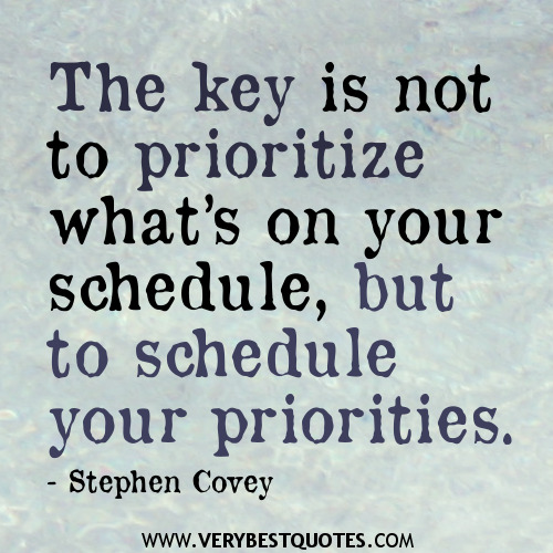 stephen covey quotes on time management