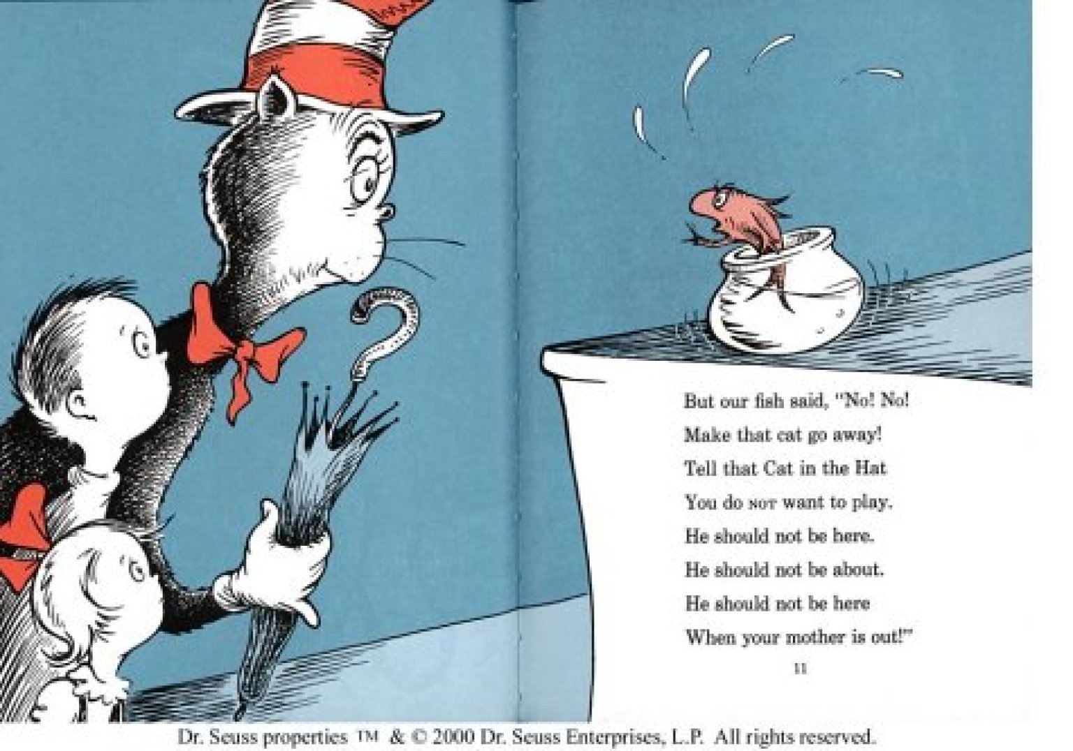 Cat In The Hat Book Quotes.