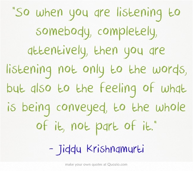 Active Listening Quotes. QuotesGram