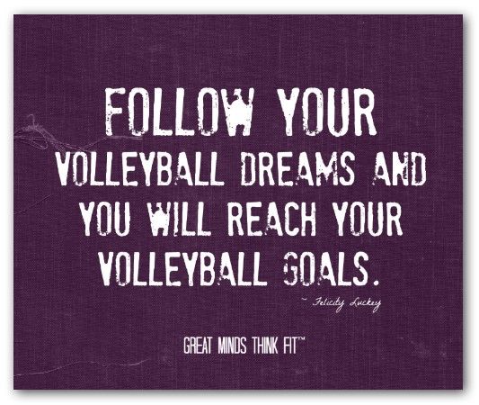Girls Volleyball Motivational Quotes. QuotesGram