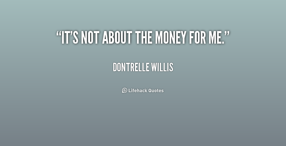 Its Not About Me Quotes
