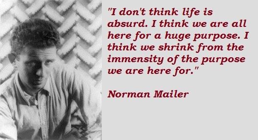 Norman Mailer Quotes Quotations. QuotesGram