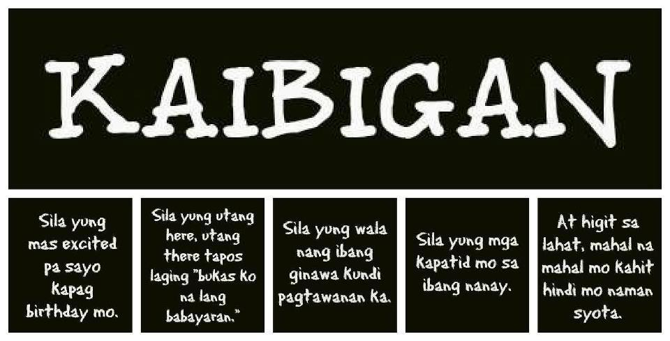 Tagalog Quotes Para Sa Kaibigan. QuotesGram