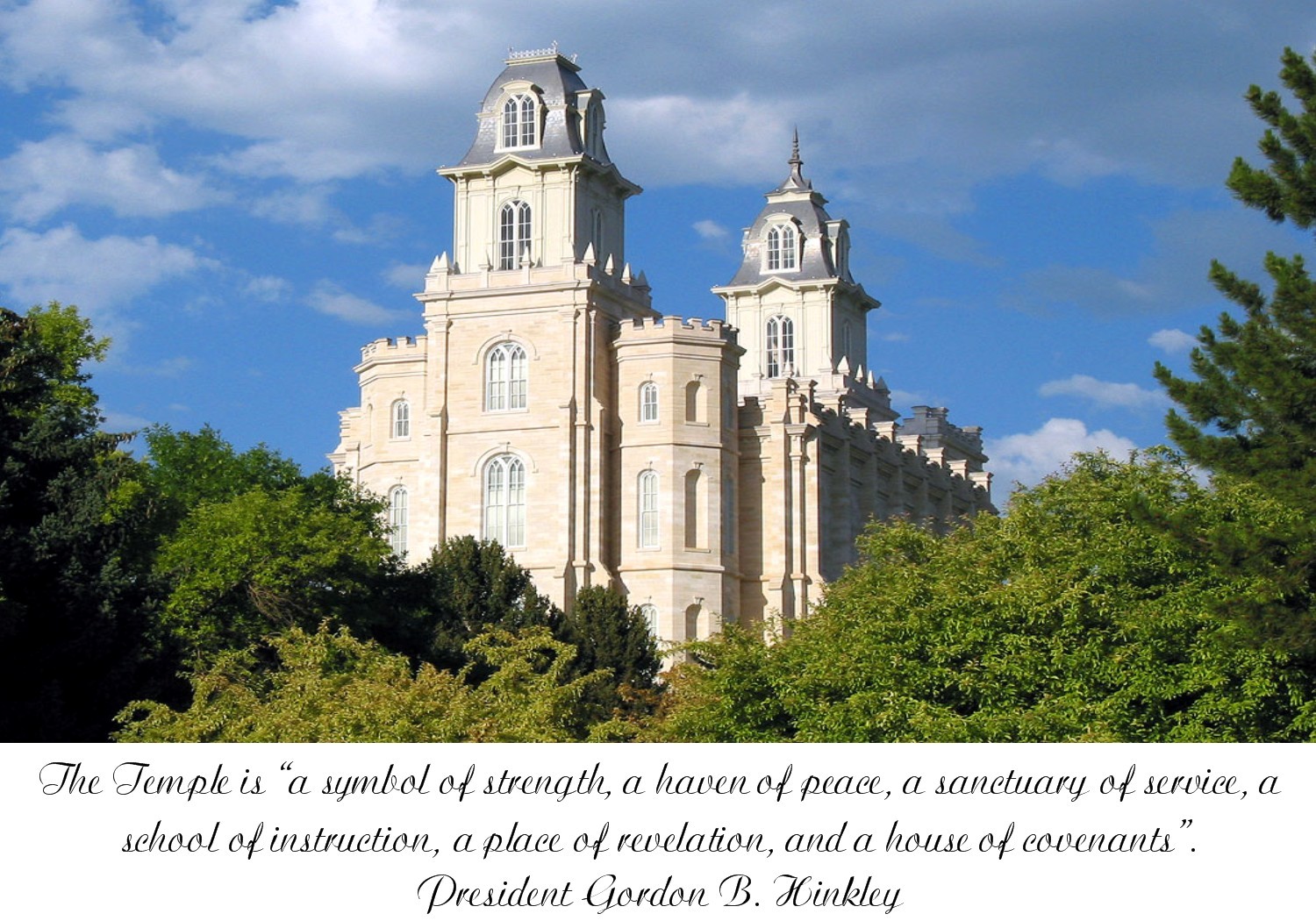 Gordon B Hinckley Temple Quotes. QuotesGram