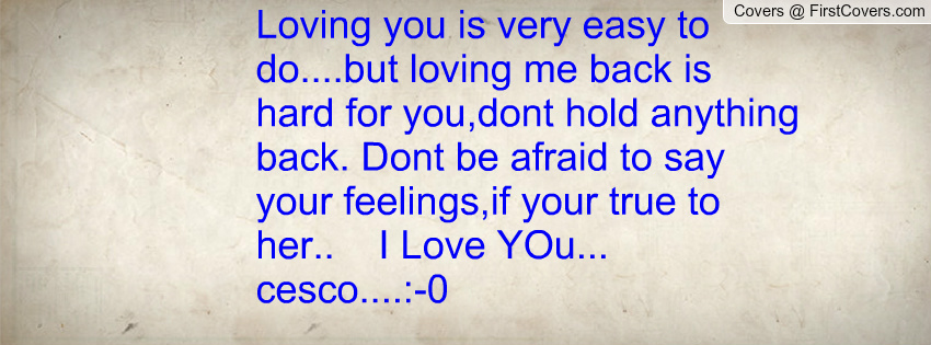 Loving You Is Easy Quotes. QuotesGram