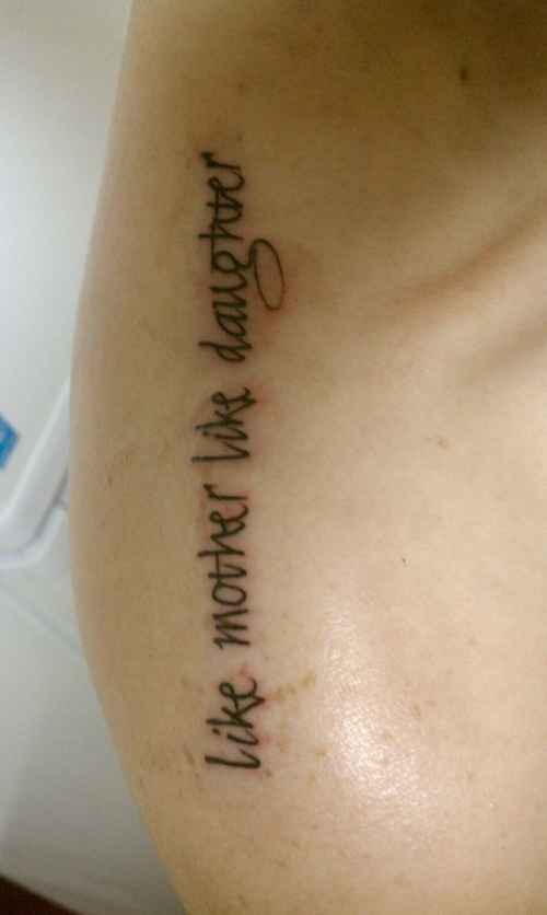 Mother Daughter Quotes for Tattoos 