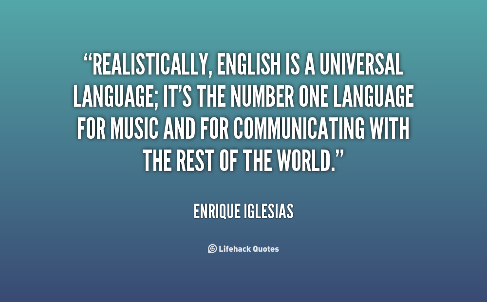 Universal Language Quotes. QuotesGram