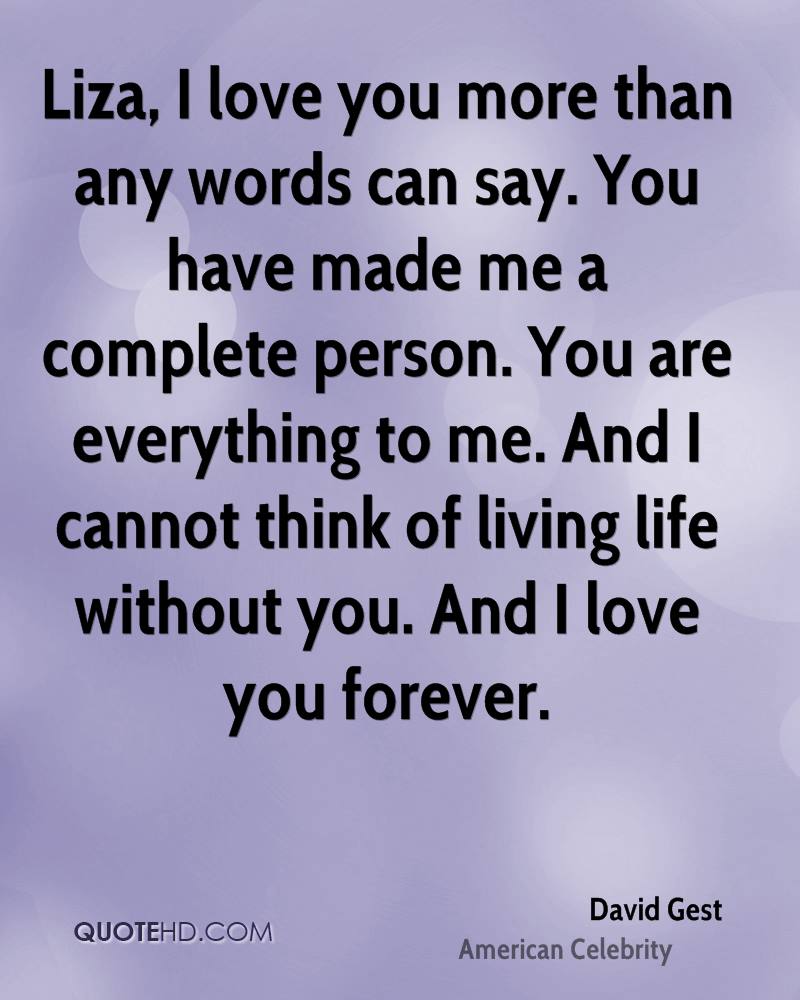 More Than You Love Life Quotes Quotesgram
