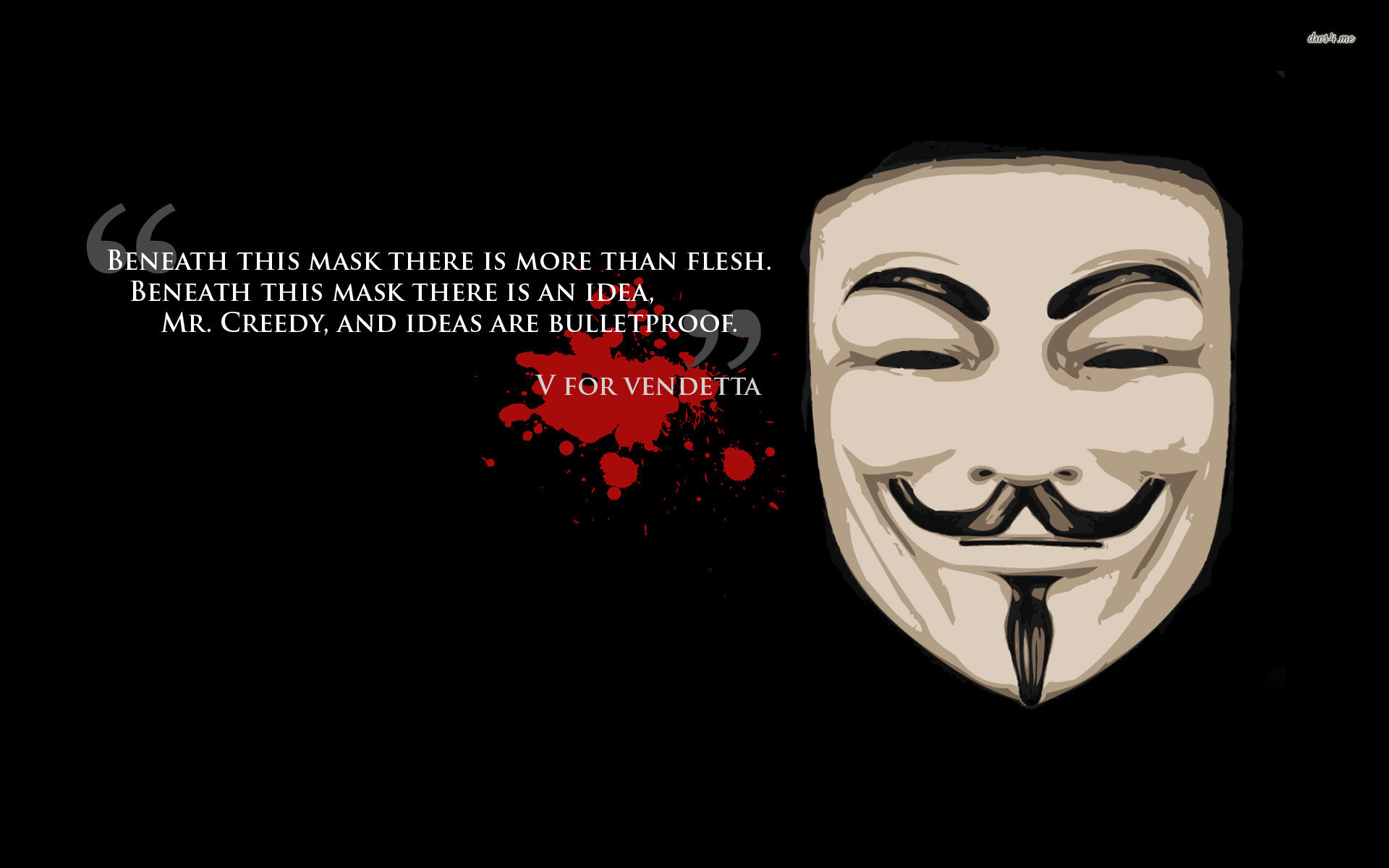 V For Vendetta Movie Quotes Quotesgram