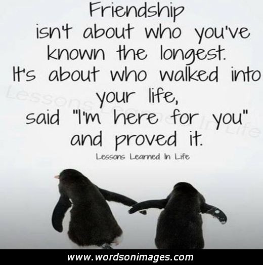 Unexpected Friendship Quotes. QuotesGram